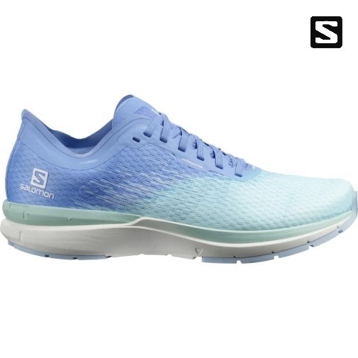 Sapatilhas de Corrida Salomon Sonic 4 Accelerate Feminino Azuis Turquesa | PT G27086